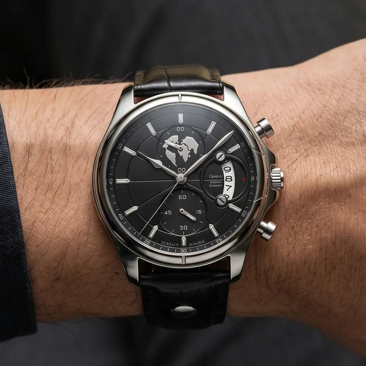 Kronum Meridian Obsidian Steel