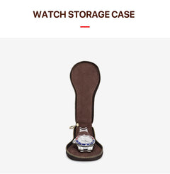 Vintage Leather Watch Travel Case | Kronum
