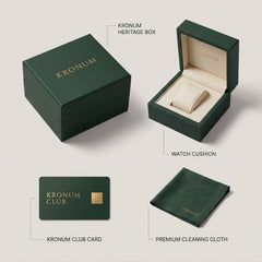 Kronum - heritage box, club card and cleaning cloth